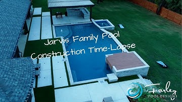 Jarvis Family Pool Construction Time-Lapse by Mike Farley