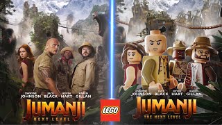 Jumanji: The Next Level - Trailer in LEGO Side by Side