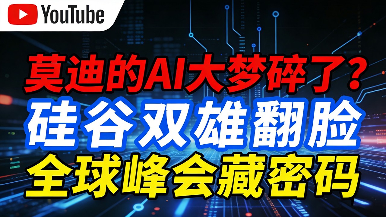 握手被拒！莫迪AI峰会惨败，硅谷双雄戳破印度百年大梦#2026全球AI影响力峰会#莫迪AI雄心受挫#硅谷AI双雄冷战#中美AI博弈#全球南方AI发展