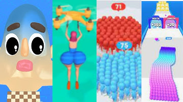 Twerk Race 3D, Sandwich Runner, Bridge Race, Count Master, Canvas Run I Satisfying Mobile Game