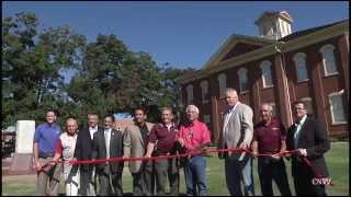 Cherokee Capitol Building ribbon cutting ceremony
