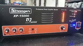 Stranger XP.15000 DJ bostar amplifier unboxing And Price 