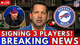 MASSIVE MOVE! BILLS SIGNING 3 STAR PLAYERS TO WIN THE SUPER BOWL! SEE WHO THEY ARE! BILLS NEWS