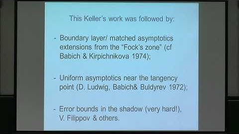 Prof. Valery Smyshlyaev | Keller