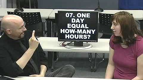 American Sign Language (ASL) Lesson 12 (Yes, I know it is low rez.  Someday will record a high rez).