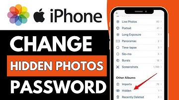 How to Change Hidden Photos Password in iPhone