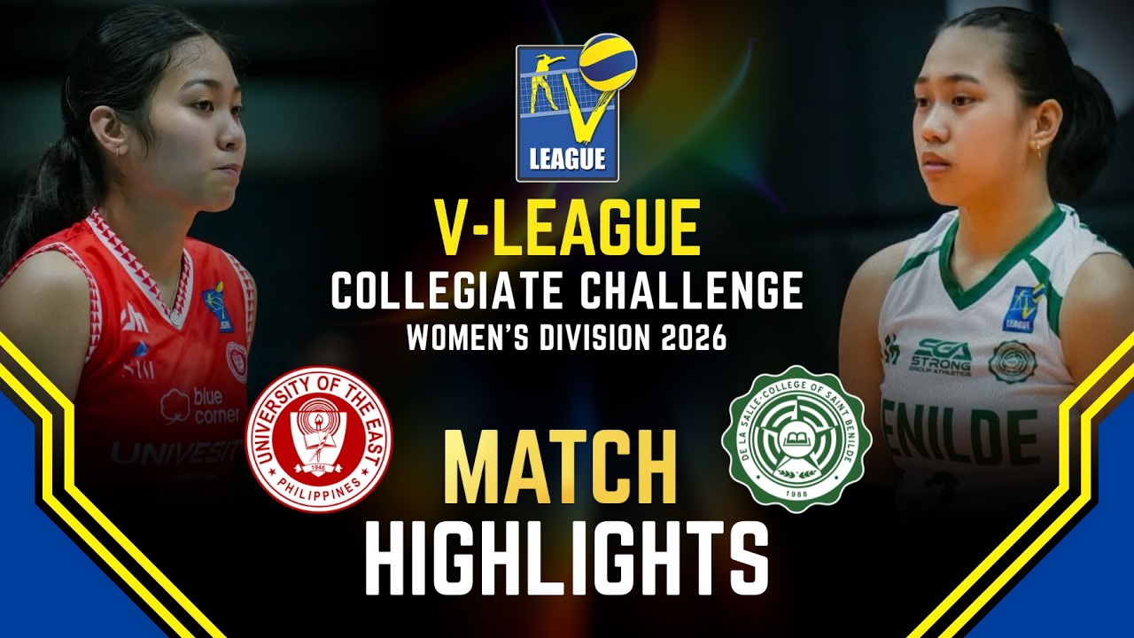 UE VS. CSB Lasalle | Full Game Highlight | V-League Collegiate Challenge Women's Division 2026