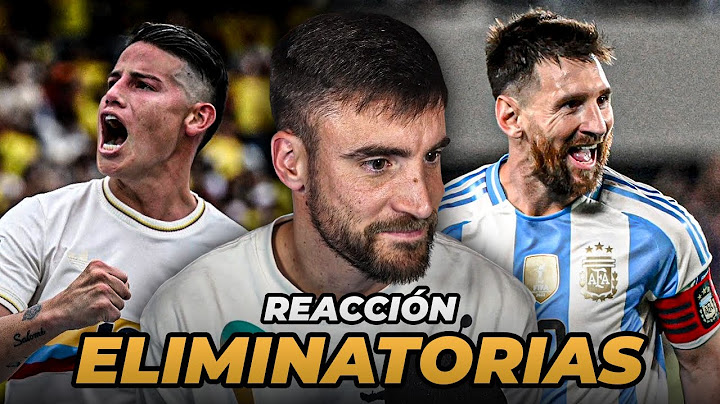 TAGLIAFICO REACCIONA A LAS ELIMINATORIAS CONMEBOL Fecha 9 y 10 | Tagliafico3