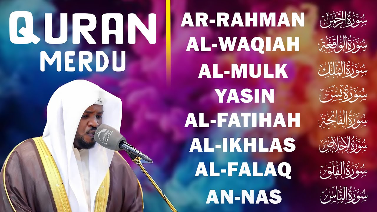 BACAAM AL-QURAN Yang Sangat Merdu Menangis | Alfatiha, Alkahfi,Yasin,Alwaqia, Arrahman, Almoeathat