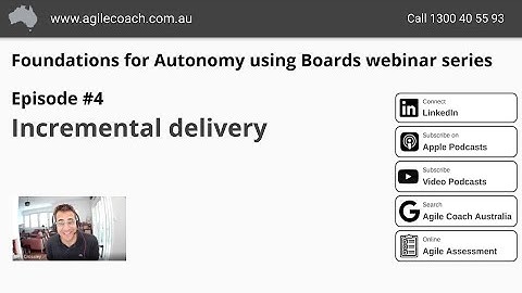Foundations for autonomy Sprinting for teams and Scrum Masters in Azure Boards (agilecoach.com.au)