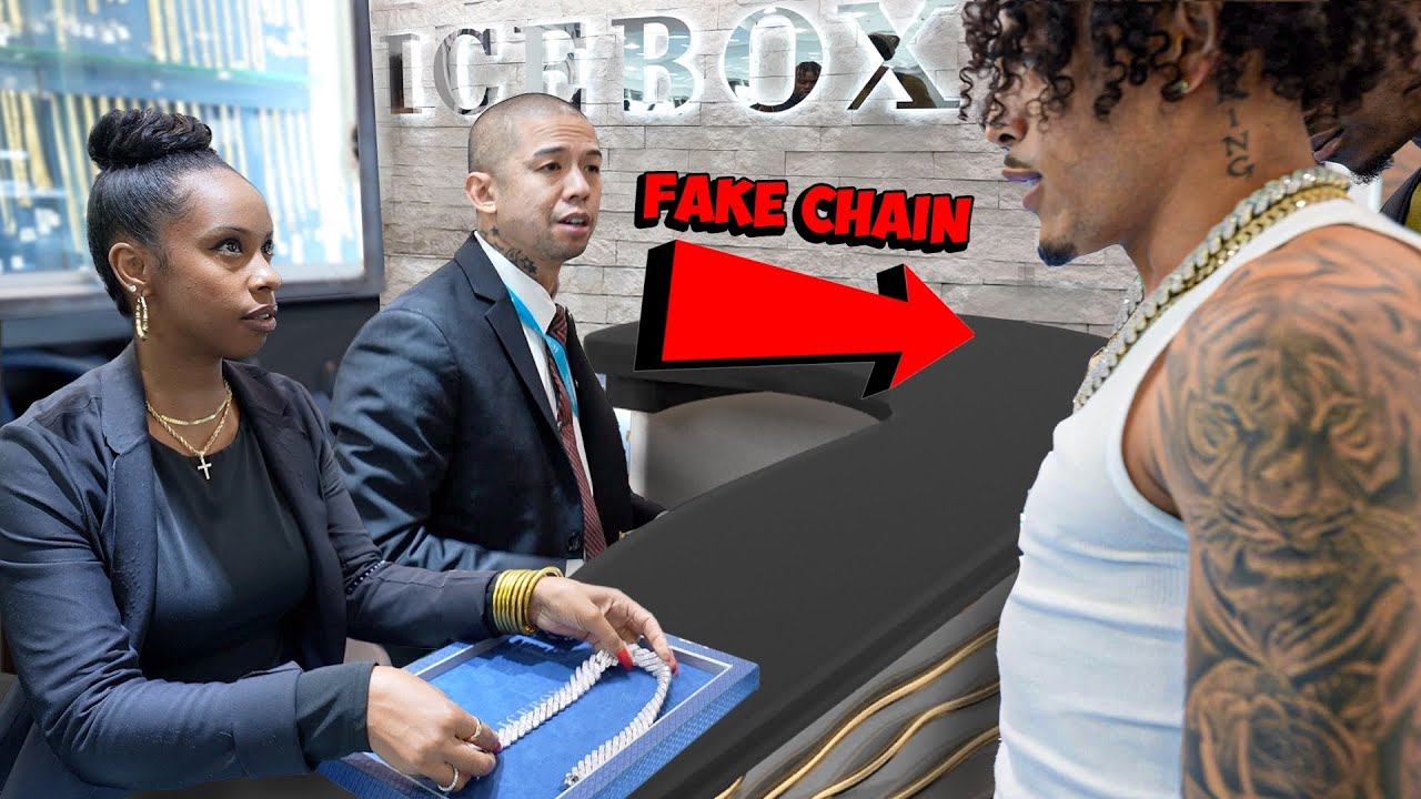 Selling Fake Jewelry To IceBox! YouTube