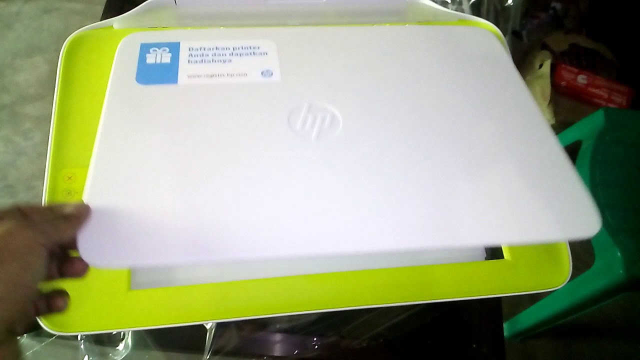 Unboxing printer HP deskjet ink advantage 2135 #printerhp - YouTube