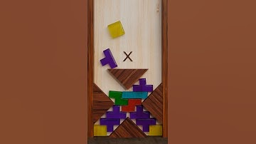 Tetris Alphabet Challenge "x" - Softbody Simulation V24