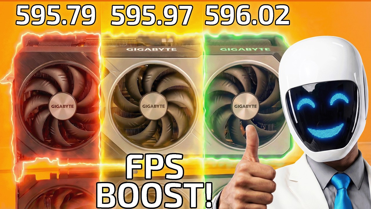 Nvidia FIXED FPS! 595.79 vs 595.97 vs 596.02 | Nvidia RTX 5070