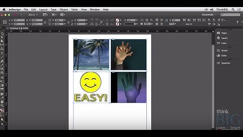 Placing and Resizing Images in Adobe InDesign