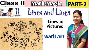 Lines and Lines Part-2 | Class 2 Maths Chapter 11 | NCERT CBSE | How to Draw WarliArt @minttalkindia
