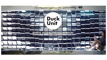 DuckUnit Kinetic interactive Installation 2023