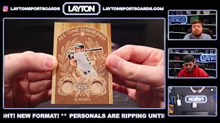 ON THE FLY 2025 Leaf Lumber Baseball Hobby 5 Box Break #1 RANDOM