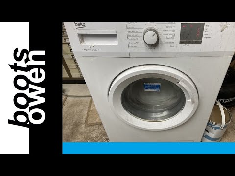 Beko WTG620M2W washing machine test wash cottons 40