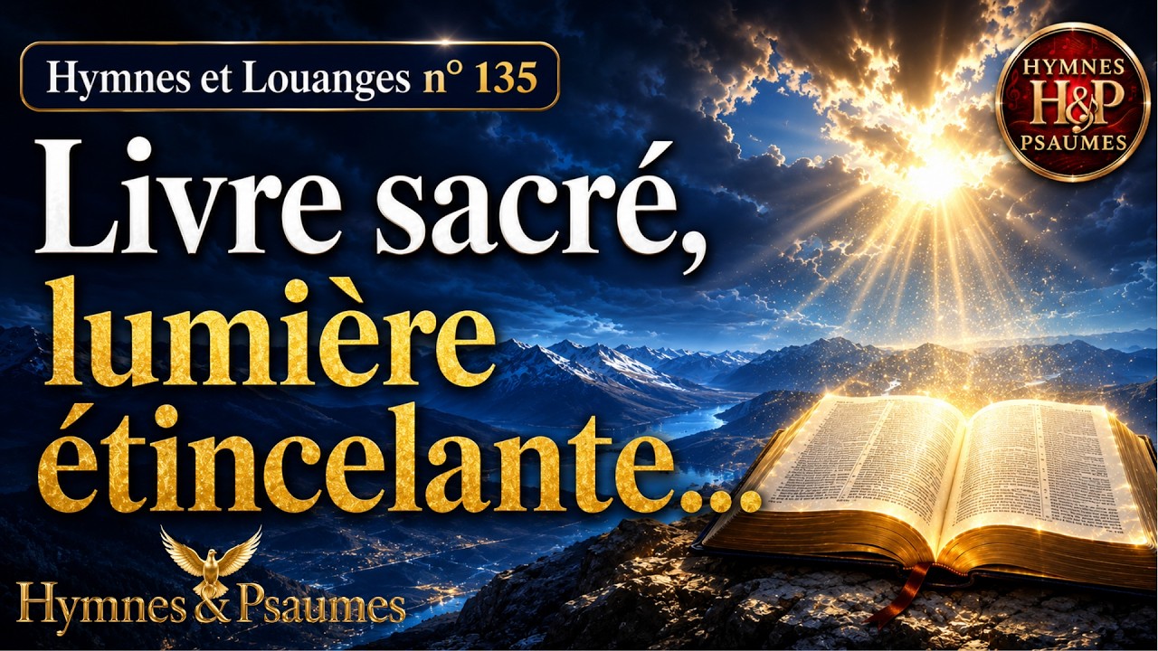 Livre sacré, lumière étincelante