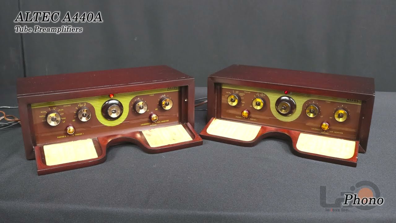 ALTEC A440A Tube Preamplifiers – LA JAZZ INC