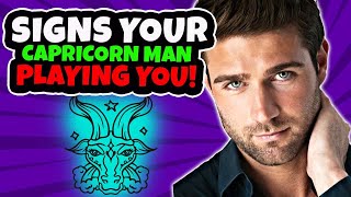 5 Signs A Capricorn Man Is Playing You - How to Deal With It!