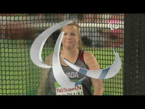 Athletics | Women's Discus - F38 Final | Rio 2016 Paralympic Games