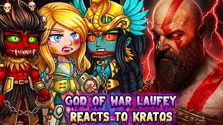 God of War Laufey reacts to Kratos Part 6 || GOW || - Gacha reacts