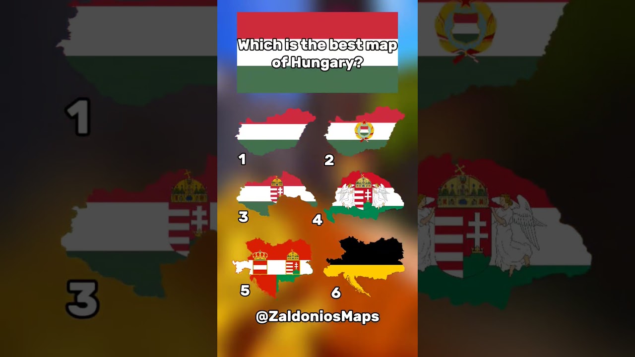 Which is the best map of hungary??? 🇭🇺🇭🇺🇭🇺 