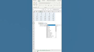 Sacar aleatorio de una tabla. Tips Excel