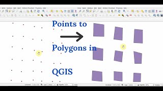Convert XY coordinates to polygon in QGIS