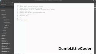 WordPress Child Theme - Importing Stylesheet - Hindi Tutorials