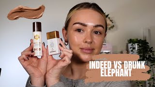 INDEED NANO DROPS VS DRUNK ELEPHANT BRONZING DROPS