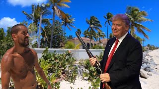 Visiting Donald Trump's mansion in 🇸🇽 Plum Bay St. Martin (SXM)