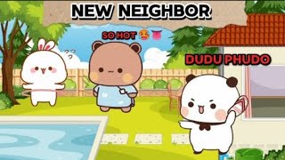 Bubu cought Dudu Flirting 😱with New Neighbor || Now what will bubu do || dudu bubu love