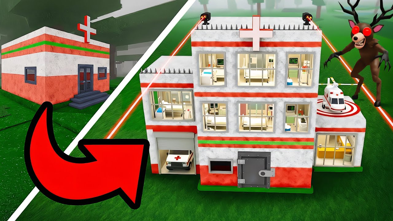 ¡MEJORÉ el HOSPITAL en 99 NOCHES en el BOSQUE!