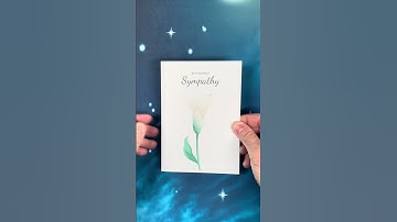 Expressing Sympathy? Discover this Beautiful Sympathy Card to Convey Your Deepest Condolences!