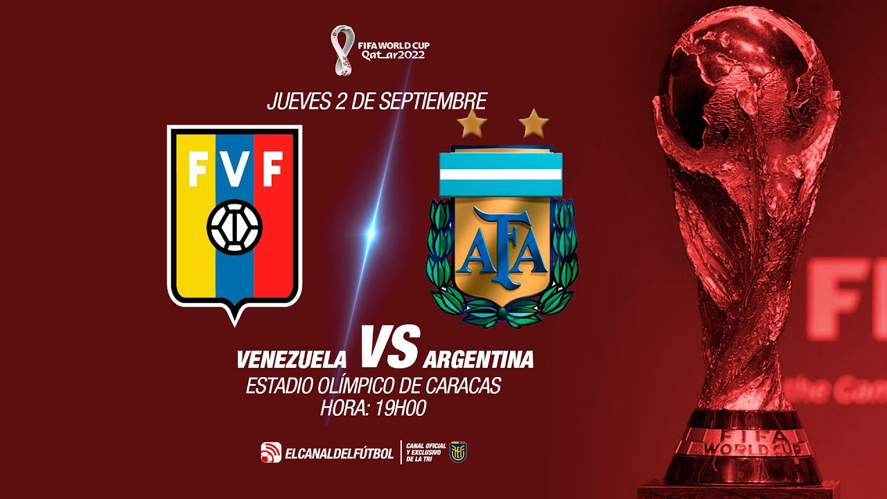 Partido Completo VENEZUELA vs ARGENTINA Eliminatorias Sudamericanas