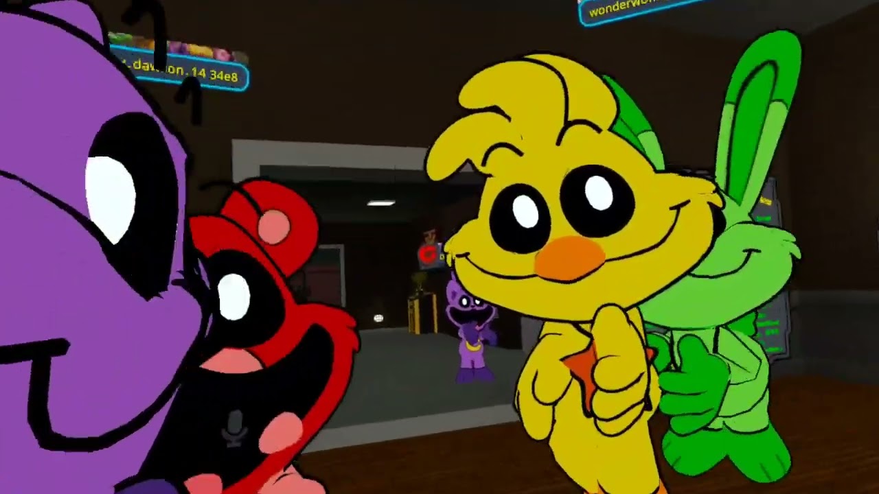 The Smiling Critters play Prison Escape in VRChat (Warning: Swearing)