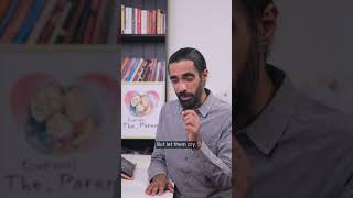 Should I let my child cry? #parentingtips