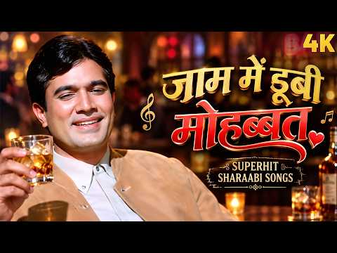 जाम, महफ़िल और पुराने गाने 🍷 60s 70s 80s के नशे में झूमने वाले पुराने गाने ❤️Old Hindi Songs Jukebox
