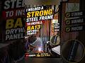 Welding the ultimate strong BA13 gypsum fram#shorts #welding #welder#construction #weldingtips