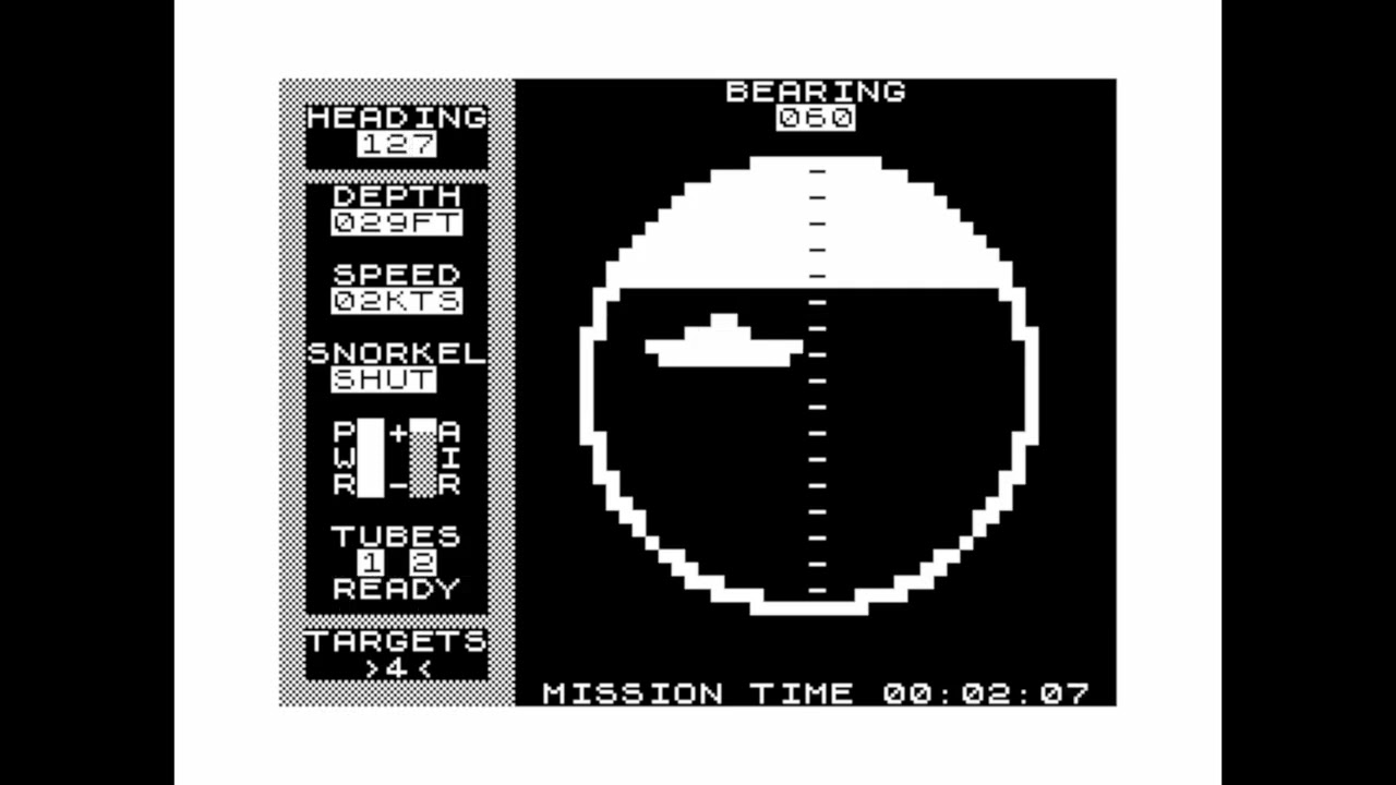 Sea Wolf for the ZX81 - YouTube