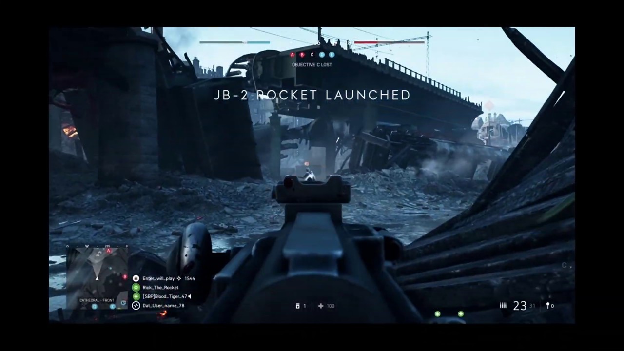 Battlefield V - V1 ROCKET UNREALLLLL MUTIKILL