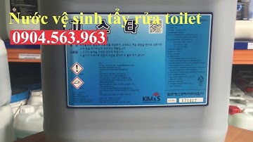 Nước vệ sinh tẩy rửa toilet, làm sạch nhà vệ sinh WC, đậm đặc