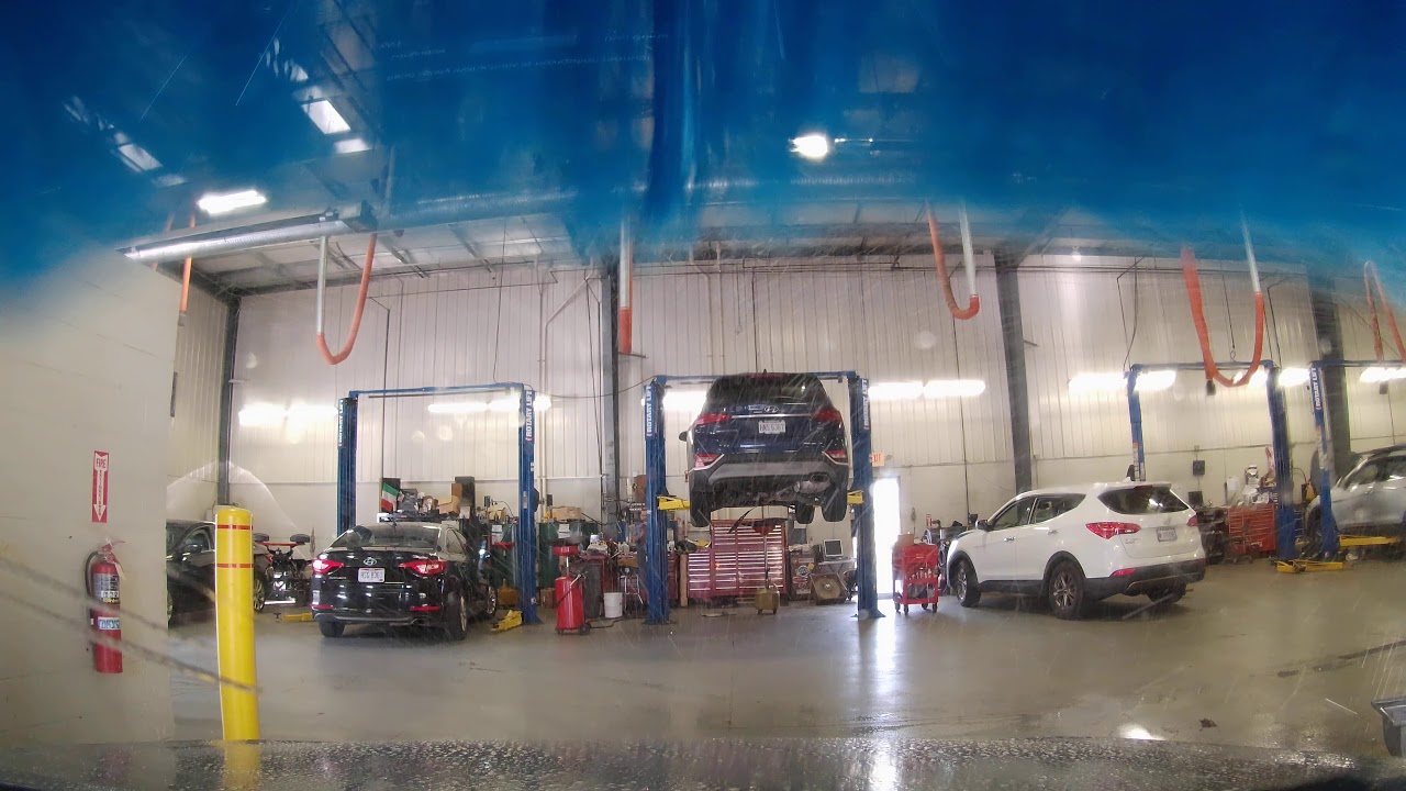 Going through a Car Wash at the Hyundai Dealership YouTube