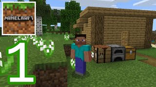 [Hindi] Minecraft PE Let's Play Ep.1 | A Great Start!