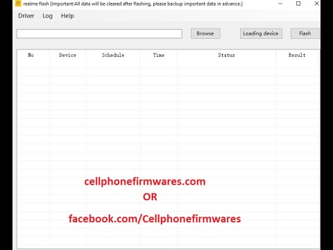 Realme Flash Tool Download