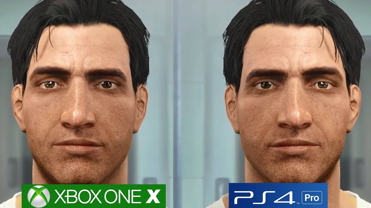 chokolade til bundet At sige sandheden Fallout 4 On Xbox One X vs PS4 Pro Graphics Comparison: Dynamic 4K But  Largely Similar To PS4 Pro - YouTube
