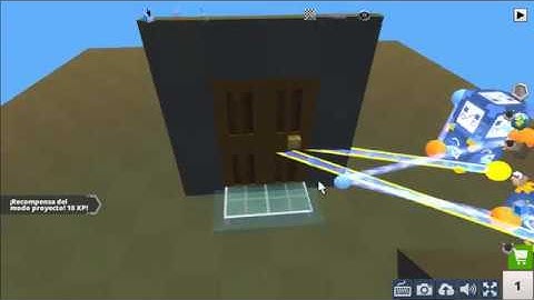 How to make a door in kogama | kogama tutorial - Skullcat